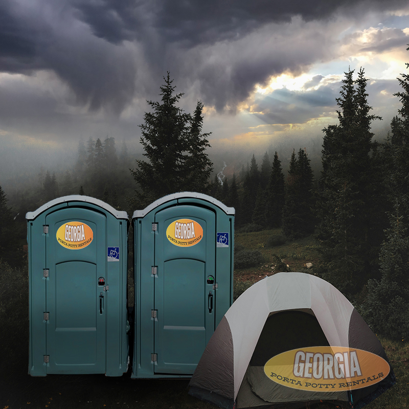 portable toilets and showers